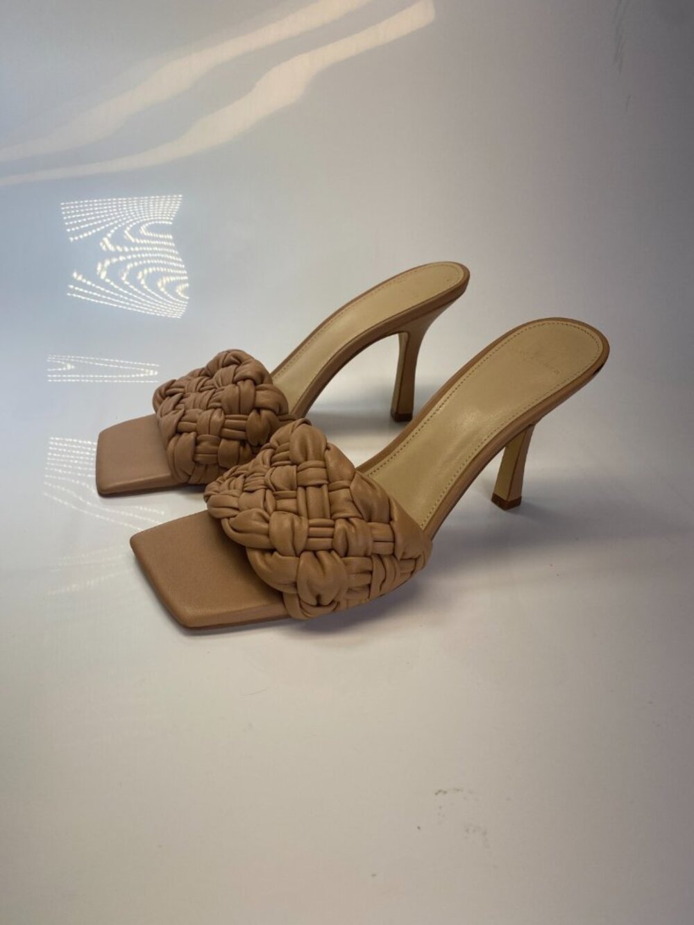 Marc Fisher Ltd Women's Draya Braided Sandal Macaroon Sz 10